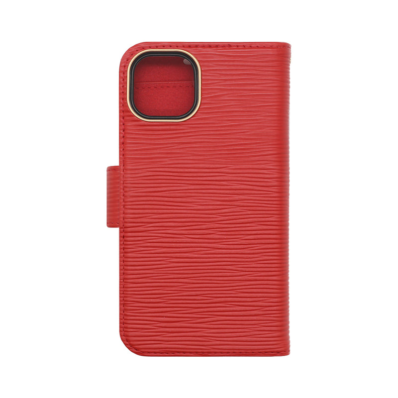 Wisecase iPhone 13 Deluxe Wallet Folio Red