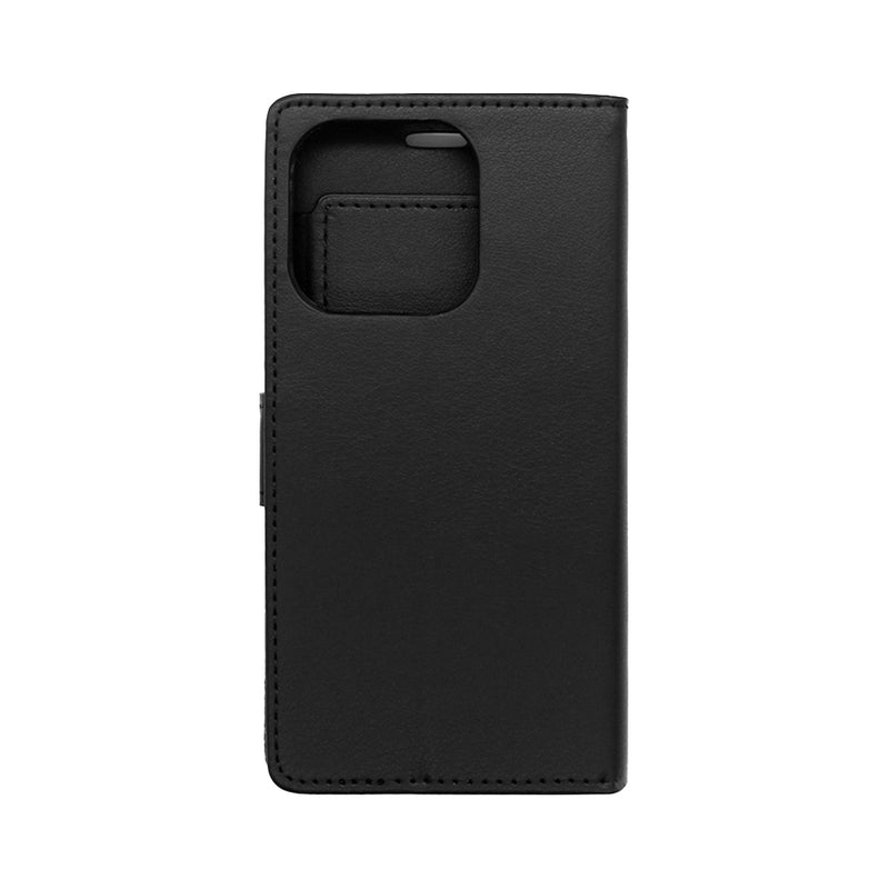 Wisecase iPhone 15 Pro Pocket Diary Wallet Black