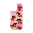 Love Tech iPhone 17 Magnetic Back Panel Dachshund Sunnies