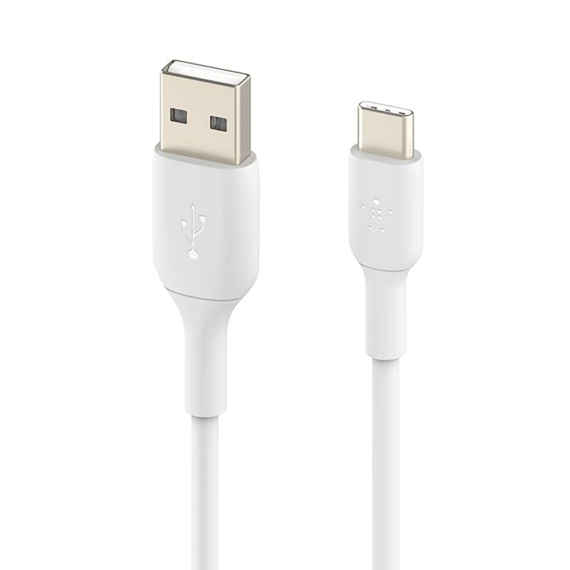 Belkin BoostCharge USB-A to USB-C Cable 15W 1M - White