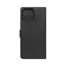 Wisecase iPhone 16 Pro Max Pocket Diary Wallet - Black