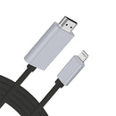 Doormoon Lightning TO HDMI Cable Black