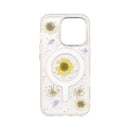 Wisecase iPhone 16 Pro Moda Print Magsafe Case Daisy