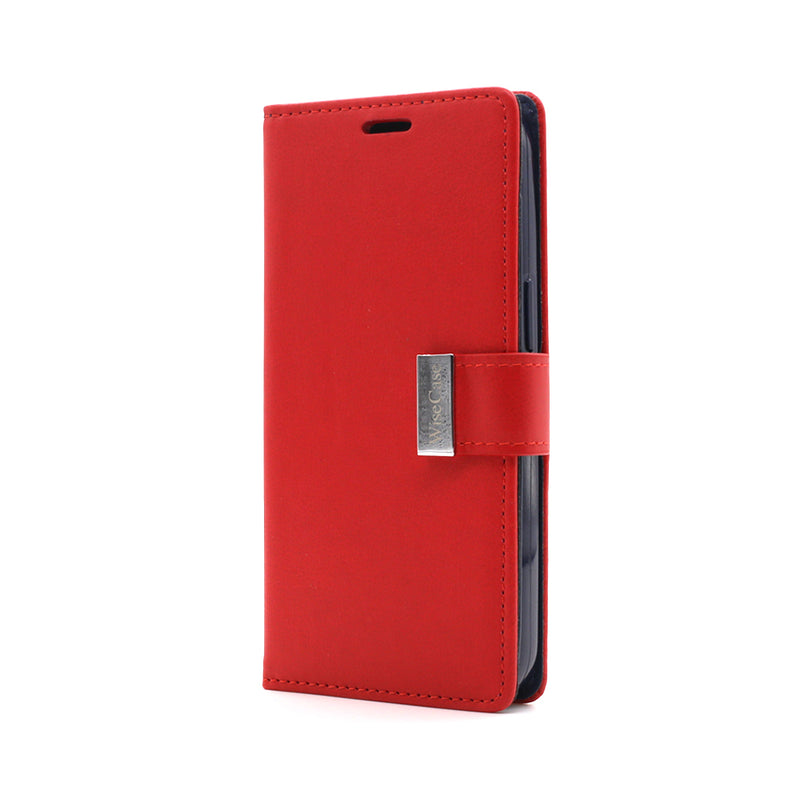 Wisecase iPhone 15 Pocket Diary Wallet Red