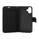 Wisecase iPhone 16 Plus Deluxe Wallet Folio Black