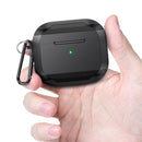 Wisecase Protective Airpod Case for AirPods Pro3 Black+Black