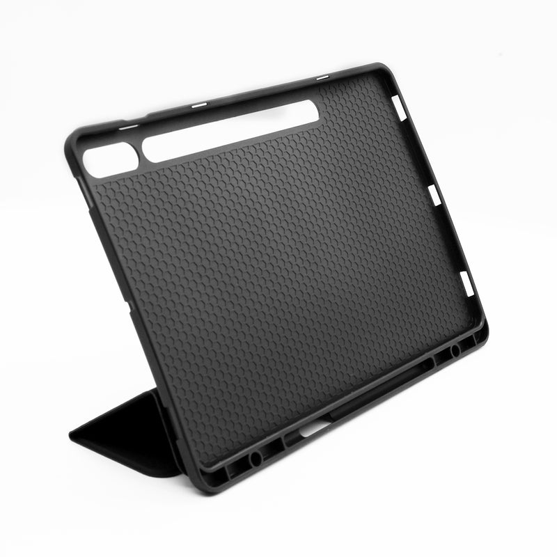 Wisecase Sam Galaxy Tab S9+ /S9 FE+ 12.4 Multifunction Smart Folio Black