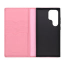Wisecase Samsung Galaxy S24 Ultra Premio Wallet Case Pink