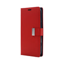 Wisecase iPhone 15 Pro Max Pocket Diary Wallet Red