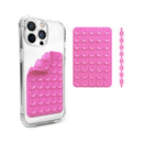 Popsnap Double-sided Silicone Suction Cup Phone Stand Pink