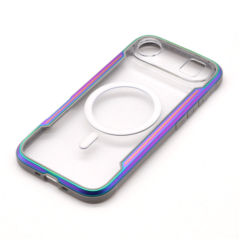 Wisecse iPhone 17 Air Bastion Case With Magsafe Iridescent
