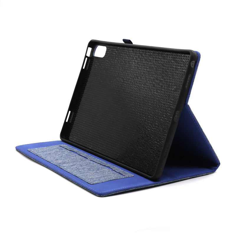 Wisecase Lenovo Tab P11 11.5 MERC Folio Canvsa Series Blue