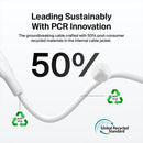 Belkin BoostCharge USB-C to Lightning Cable 1M - White