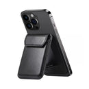 Wisecase U Slim and High-end Business Magnetic Stand Card Holder Black