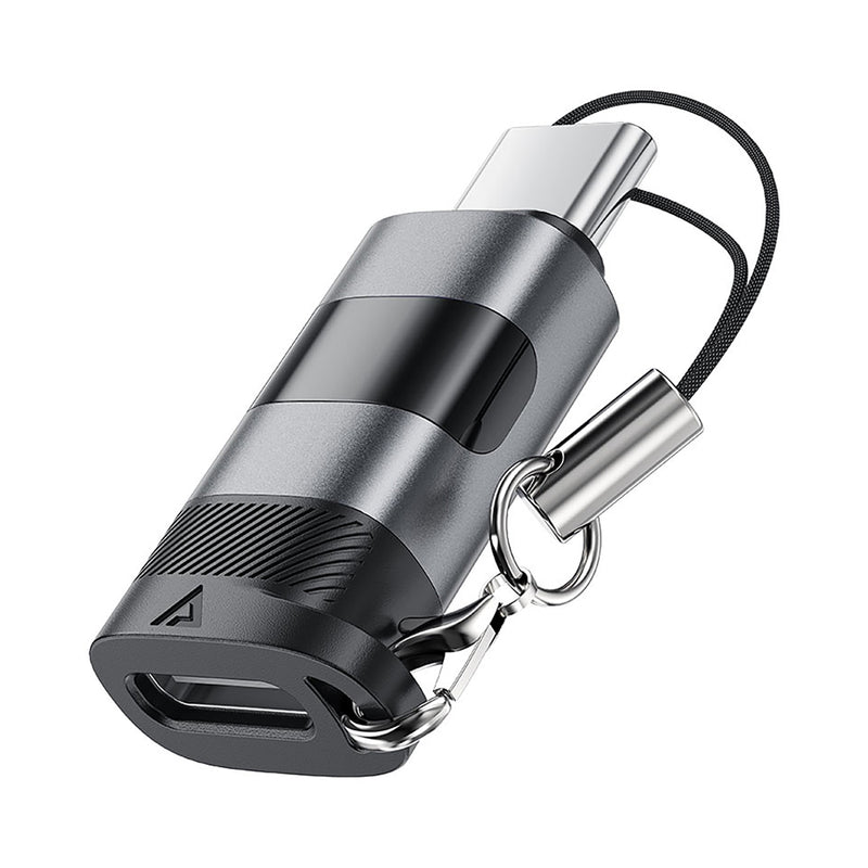 Acefast J9 USB-C to USB-C Digital Display Adapter Metal Gray