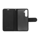 Wisecase Samsung Galaxy S25 Plus Deluxe Wallet Folio Black