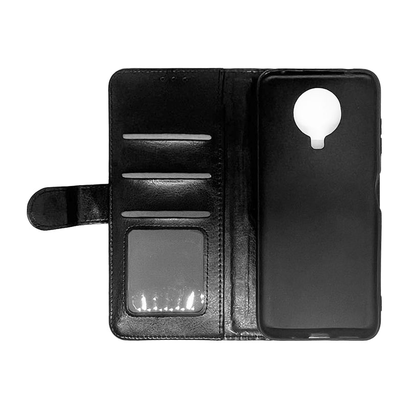 Wisecase Nokia G20 Wallet PU Case Black