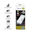 Sansai 4 Outlet USB-A and USB-C Powerboard White