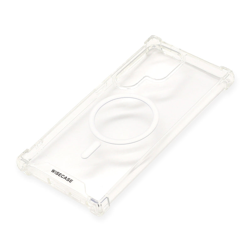 Wisecase Samsung Galaxy S24 Ultra Lucid Case Magsafe Clear
