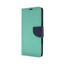 Wisecase iPhone 17 Pro Max MERC Wallet Cyan+Dark Blue