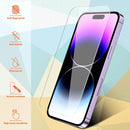 Doormoon iPhone 16e/14/13/13Pro Tempered Glass - 2PCS
