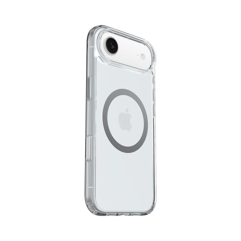 OtterBox Symmetry Clear case with Magnets & Cam Ctrl suits iPhone 17 Air - Clear