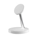 SwitchEasy MagPower 2-in-1 Magnetic Wireless Charger For iPhone/Apple Watch/AirPods White