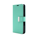 Wisecase iPhone 17 Pocket Diary Wallet Cyan