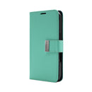 Wisecase iPhone 17 Pro Pocket Diary Wallet Cyan
