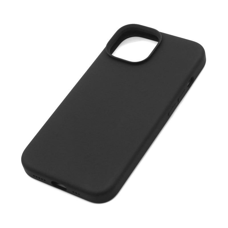 Wisecase iPhone 15 Magsafe Silicone Case Black
