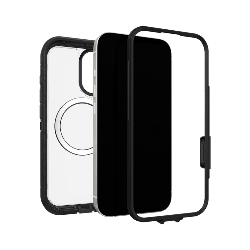 OtterBox Defender XT Pro Case with Magnets & Cam Ctrl suits iPhone 17 - Dark Side Black