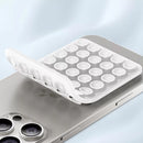 Popsnap Double-sided Silicone Suction Cup Phone Stand White