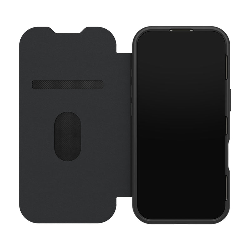 OtterBox React Folio case with Magnets suits iPhone 17 - Black Crystal