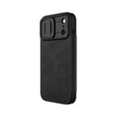 Nillkin Apple iPhone 18 Pro Max/17 Pro Max Qin Pro Leather Case Black