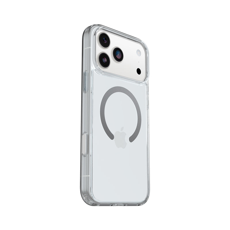 OtterBox Symmetry Clear case with Magnets & Cam Ctrl suits iPhone 17 Pro Max - Clear
