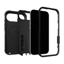 OtterBox Defender Pro case with Magnets & Cam Ctrl suits iPhone 17 Air - Black