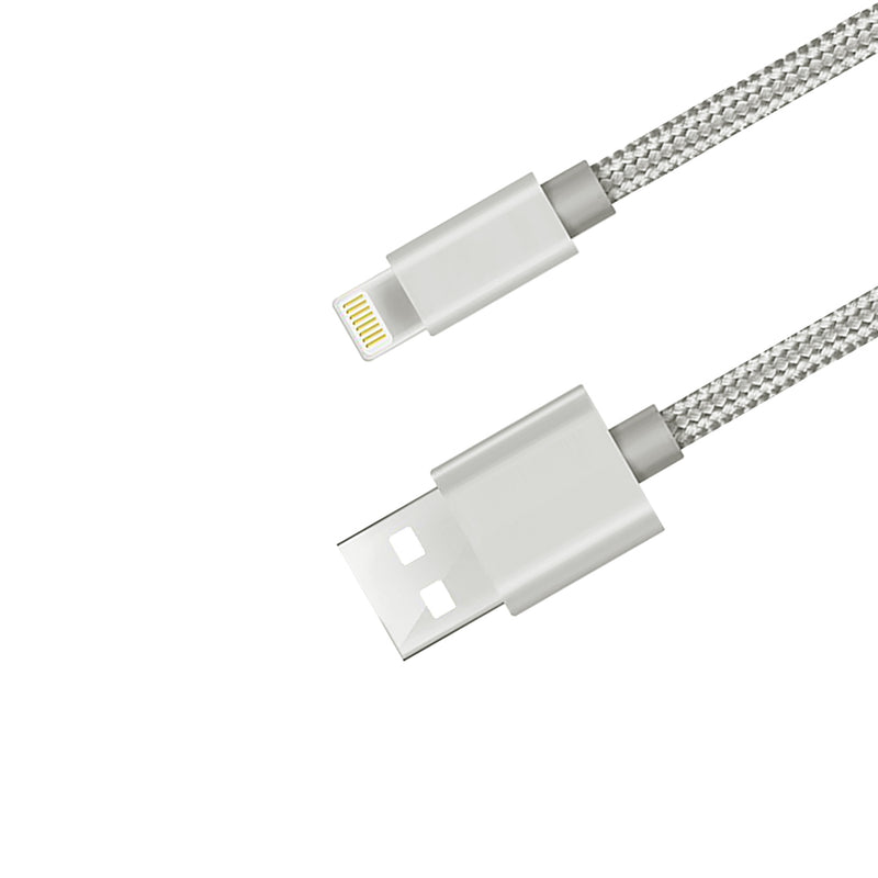 VOORCA Full Color Lightning Cable 1.5M- Silver