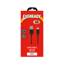 Eveready Cable USB-C 2.0 1m Black