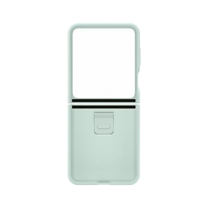 Samsung Silicone Case with Ring for Galaxy Flip 5 Ocean Green
