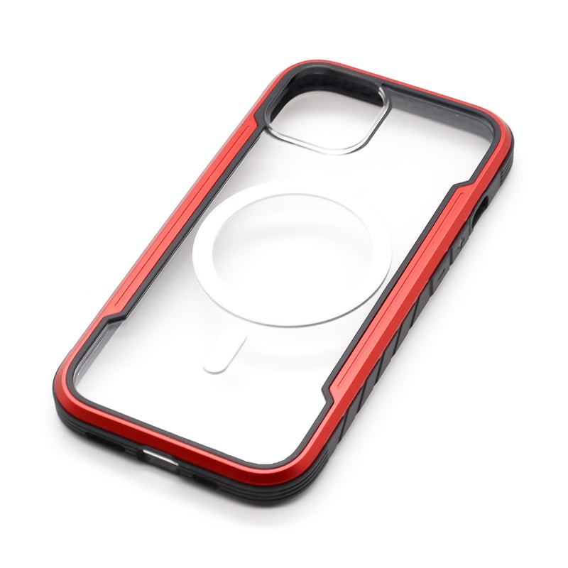 Wisecse iPhone 15 One Shield Magsafe Red