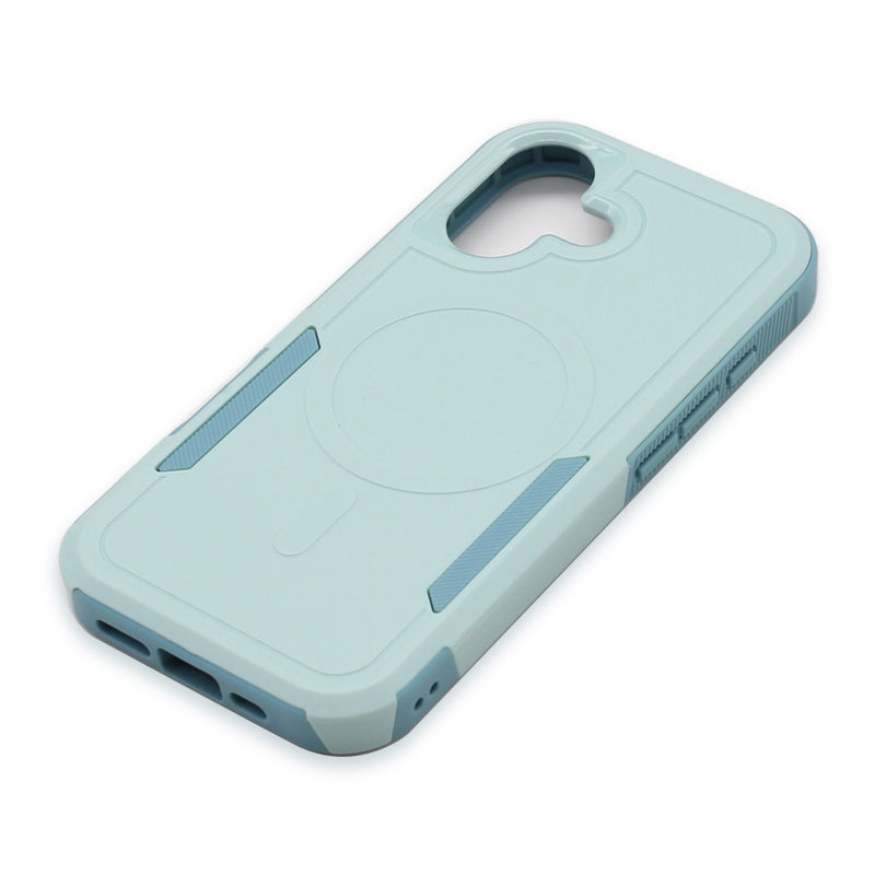 Wisecase iPhone 17 Adventurer Case with Magsafe+Glass Cyan
