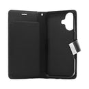 Wisecase iPhone 16 Pocket Diary Wallet - Black