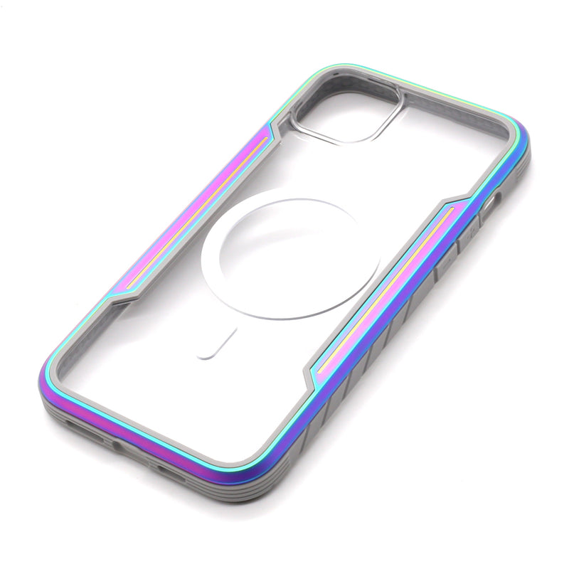 Wisecse iPhone 15 Plus One Shield Magsafe Iridescent