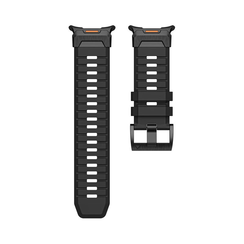 Machino MC-WS34 Premium Silicone Watch Strap for Galaxy Watch Ultra 47mm Black