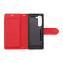 Wisecase Sam Galaxy Z Fold 6 Deluxe Wallet Folio Red