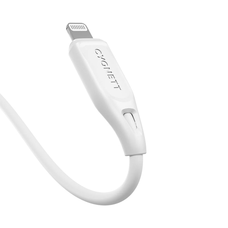 Cygnett Essentials Lightning To USB-C Cable 1M White