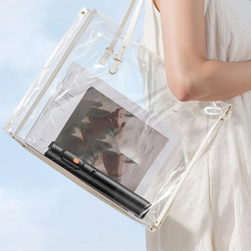 Dispho 1.5M Integrated Floor-standing Selfie Stick Black