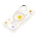 Wisecase iPhone 16 Moda Print Magsafe Case Daisy