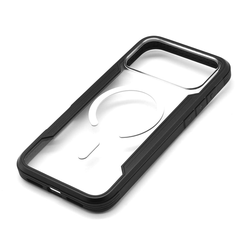 Wisecse iPhone 17 Pro Max Bastion Case With Magsafe Black