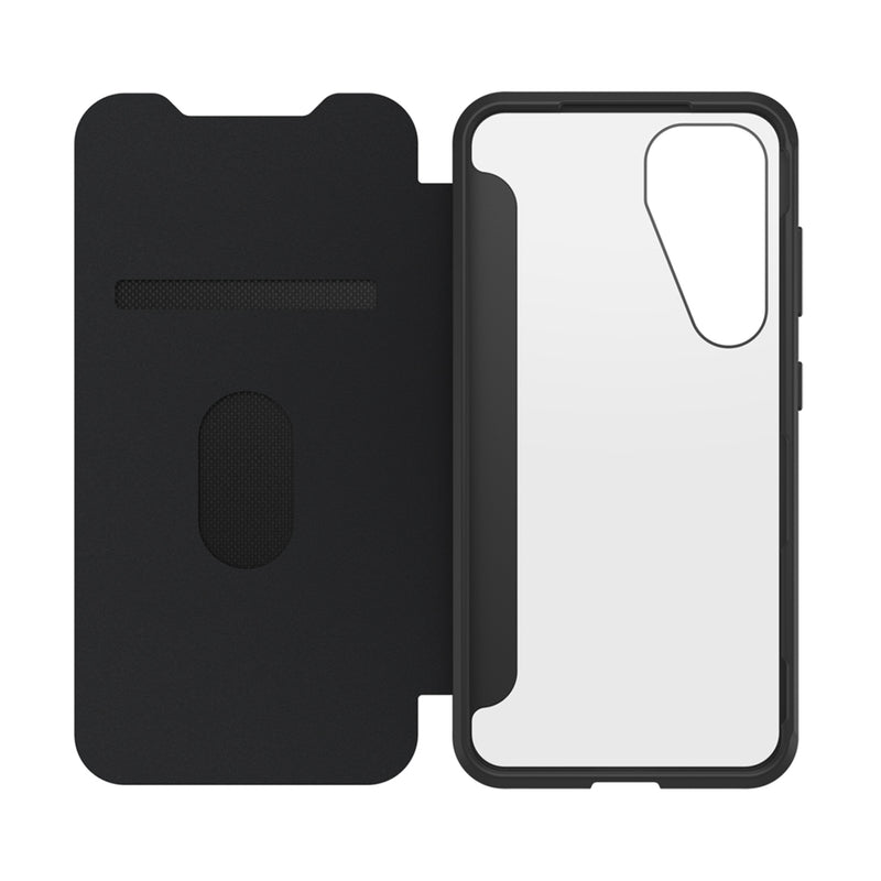 OtterBox React Folio Case Suits New Samsung Galaxy S25 6.2 2025 - Black Crystal
